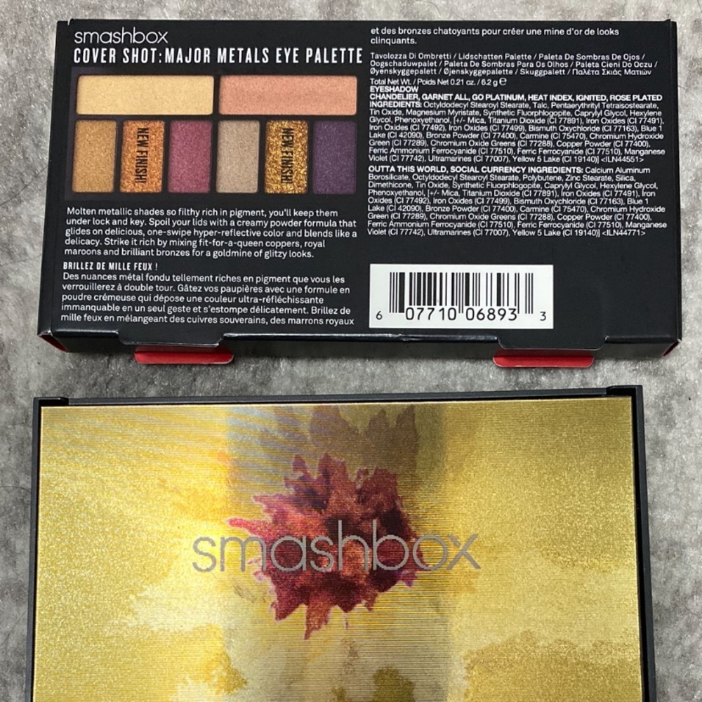 Smashbox major metals palette